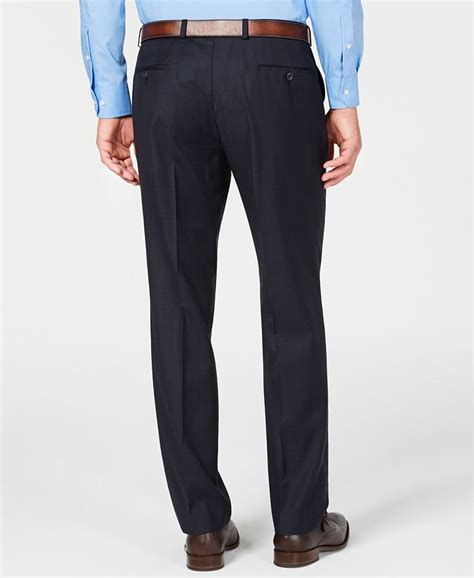 michael kors navy window pane suit|black window pant suit.